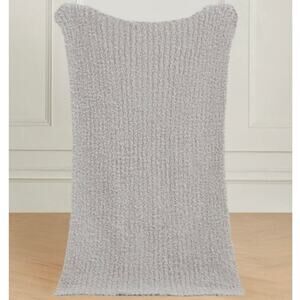 Styled Collection Dreamy Ribbed Buttery Baby Stroller Blanket 22x30 Grey NEW